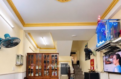 Bán Nhà Lô Nhì Đường Số trục Tân Vĩnh Quận 4 Cũ, 4 Tầng, 4 Phòng Ngủ, Giá 4,45 Tỷ